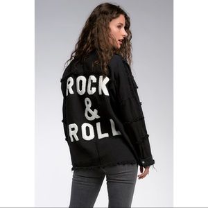Elan Rock & Roll Oversized Shirt Jacket S